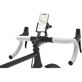 Coverzone Motosiklet Telefon Tutucu Gidon Bağlantılı 360&deg; D&ouml;nebilen Evrensel Bisiklet Scooter ATV Telefon Standı G&uuml;&ccedil;l&uuml; Kavram