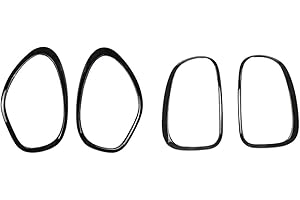 iFutniew For- MINI Countryman R60 2011-2016 Headlight Ring Cover Trim Rear Lamps Sticker