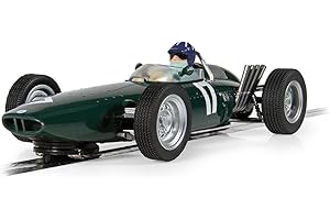 Scalextric Cars - C4536 BRM P57 - Winner Dutch GP 1962 - World Champion Edition - Toy Slot Car for use with Race Tracks - Small Kids Gift Ideas for Boy/Girl Ages 3 Accessories