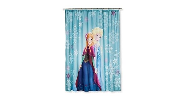 Buy Disney Frozen Shower Curtain With Anna And Elsa Loving