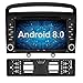 Produktbild Ohok 7 Zoll Bildschirm 2 Din Autoradio Android 8.0.0 Oreo Octa Core Radio mit Navi Moniceiver DVD GPS Navigation Unterstützt Bluetooth DAB+ für Peugeot 308 Schwarz mit Rückfahrkamera