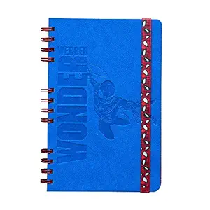 DOODLE Spider-Man Webbed Wonder Softbound Spiral Bound Premium Notebook Diary (A5, 80 GSM, 160 Ruled Pages)