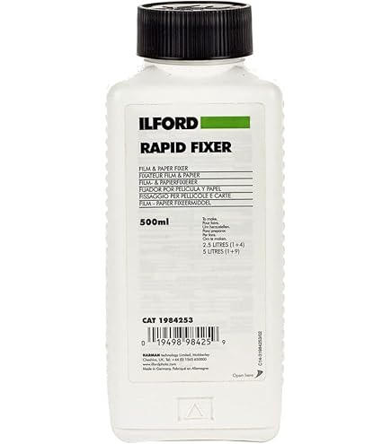 Ilford, PQ Universal, flacone di liquido per sviluppo fotografico in bianco  e nero, 500 ml (etichetta italiana non garantita) : Amazon.it: Elettronica