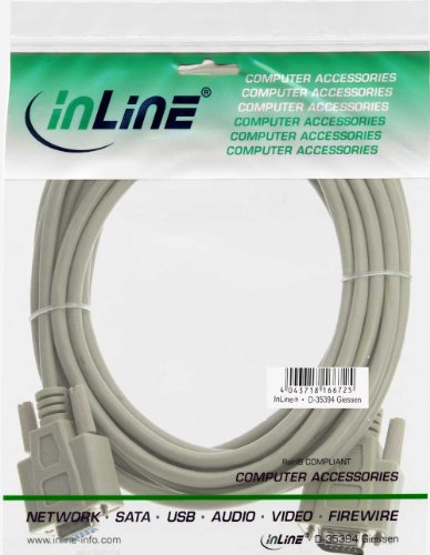 InLine 17735 VGA Verlängerung 15-polig HD Stecker auf Buchse 5m - 2