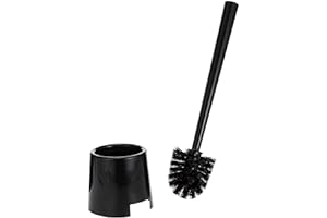 IKEA BOLMEN - szczotka toaletowa/uchwyt, czarny