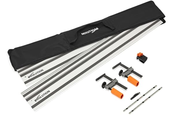 Evolution Power Tools ST2800-G2 cirkelsåg styrskena/spår | universal passar de flesta varumärken Makita, Bosch, Festool