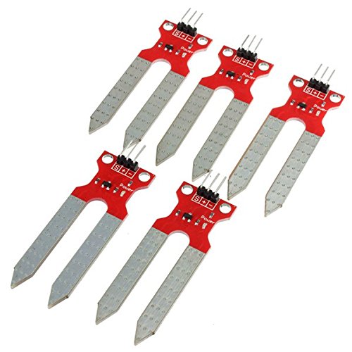 Preisvergleich Produktbild LaDicha 5Pcs Boden-Feuchtigkeitssensor Hygrometer-Erkennungsmodul Für Arduino Avr