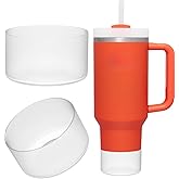 1 Piece Silicone Base Protector &ndash; Stanley Quencher 20/30/40 Compatible with Oz &ndash; Coasters Case, Anti-Slip and Quiet Use &ndash; Bey