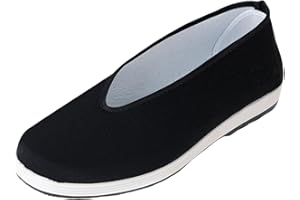 F Fityle Chaussures de Tai Chaussures de Kung Fu, Semelle en Caoutchouc Antidérapante, Respirantes, Confortables et Durables, Vieilles Chaussures de Pékin