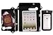 Produktbild Universelles Wasserdichtes Gehäuse Hülle Schwarz 21,5cm x 14,5cm von AdventureAustria geeignet für 9,7-Zoll Bildschirm Tablets Smartphones Kameras Dokumente und Wertsachen. Schützt gegen Wasser Staub Sand Schmutz Schnee usw. Ideal für Outdoor Sport Schwimmen Camping Strand Skifahren Fischen usw. Kompatibel mit Iphone Ipad Mini Samsung Kindle usw. Erhältlich auch in Weiß in drei verschiedenen Größen Klein Mittel Groß.