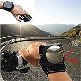 Bike Mirrors, Bicycle Rear View Mirror for Cyclists Safety Mountain Road Bike Riding Cycling Accessories, Motorbike Handlebar Reflector Wristband Wrist Mirror for Commuter Kid Birthday Gift Gadget