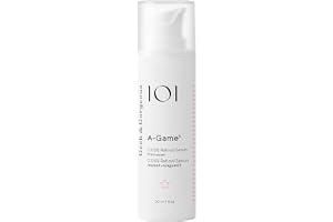 Geek & Gorgeous - A-Game 5 - Light Serum with 0.05% Retinal for the Face, Fights Wrinkles and Skin Impurities, Suitable for All Skin Types, 30ml