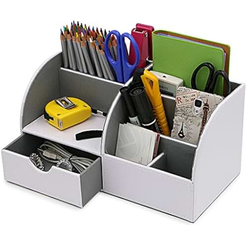 Amazon.co.uk white desk tidy