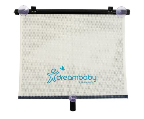 Dreambaby Extra Wide Car Window Roller Shade (Black)