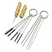 Produktbild Gocheer Profi Airbrush Reinigungsset,mit 5 Reinigungsbürsten, 5 Reinigungsnadeln, Reamer