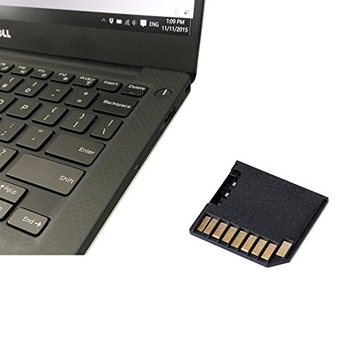 Micro SD Adapter,Micro SD-Adapter auf SD, SD Adapter,LANMU Kartenadapter Kartenlesegerät Micro SD TF auf SD Karte Mini SD Karte Hülle für DELL XPS13