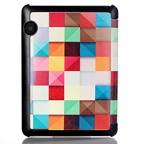 Kindle Voyage Hülle, Die Dünnste und Leichteste Malerei Cover Case Schutzhülle Tasche mit auto Sleep / Wake für Amazon Kindle Voyage 6 Zoll e-Reader ,Magic Cube - 3