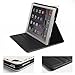 Apple iPad Mini1 iPad Mini2 iPad Mini 3 keyboard case , Boriyuan Black Night /Chic Retro Vintage Luxury Leather Case Cover For Apple iPad Mini1 iPad Mini2 iPad Mini 3 7.9 Inch - With Built-in Stand / Smart Cover Auto Wake & Sleep / Insert Buckle Design 7.9 Inch With Free Wireless Keyboard + Screen Protector+ Stylus