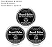 3 Beard Balm Natural Organic by Hamilton Jackson - The Best Beard Softening Conditioner for Men - Easy-to-Use Leave-in Beard Conditioner - Handcrafted in London - In Gift Box