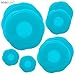 Produktbild Kochblume Stretchi Überzieher 8er-Set Silikon türkis
