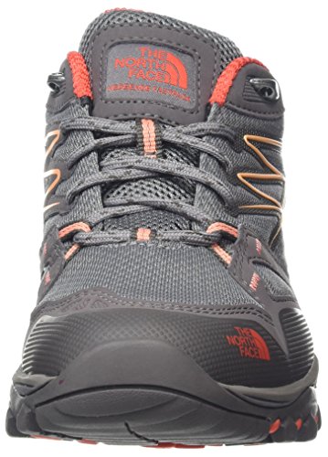 The North Face W Hedgehg Fp GTX(EU), Zapatillas de Senderismo para Mujer, Gris (Q/Silvrgry/Desertflowrorg 4Fv), 39 - The North Face
