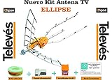 La antena con mejor área de cobertura TDT: recibe correctamente en múltiples localizaciones, aunque la señal sea muy fuerte, o llegue a la antena muy debilitada