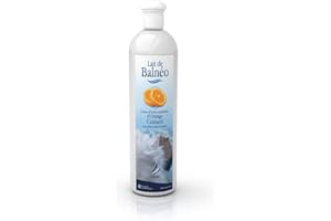 Camylle - Lait de Balnéo Orange - Emulsion d'Huiles Essentielles pour Baignoire Balnéo, Bain à Bulles, Hydromassage des Pieds ou Tapis de Massage - Calmant aux arômes doux et fruités - 500 ml