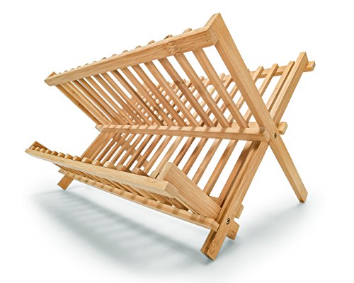 Preisvergleich Produktbild Camco 51901 Bambus Abtropfgestell, Zusammenklappbar