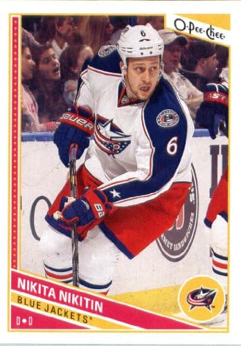 2013 /14 Upper Deck O Pee Chee Hockey Card # 274 Nikita Nikitin