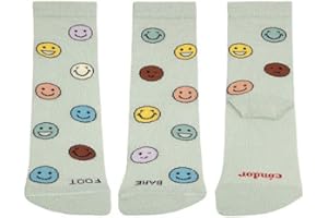 Condor - Calcetines respetuosos Barefoot caritas felices Niñas