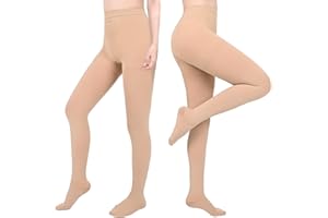 ‎EVOLYLINE 20-30 mmHg Medical Compression Stockings Women Men Class 2 Thrombosis Stockings Support Tights Compression Trousers Women's Flight Compression Leggings Compression Socks for Varicose Veins Edema Dvt