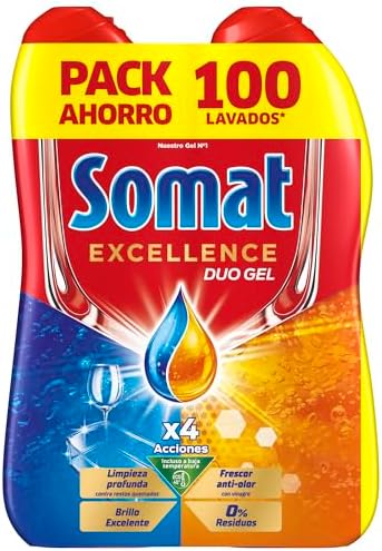 Somat Oro Gel Detersivo Lavastoviglie Aceto - 100 Lavaggi (1,8 l)