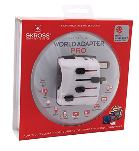 SKROSS PRO – Reiseadapter für Reisende aus Europa (Schuko-Standard) mit patentierten Länderschiebesystem für Reisen in über 220 Länder (USA, UK, Australien, China, Italien, Schweiz, Brasilien …) - 9