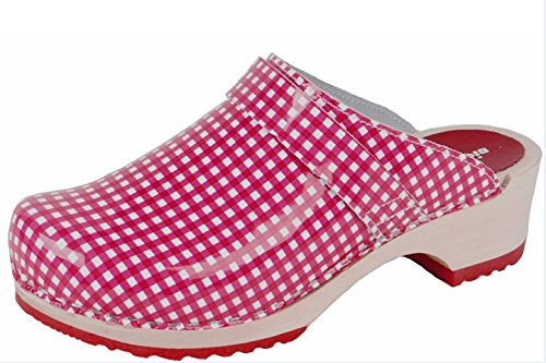 Preisvergleich Produktbild BigHorn 600623410 6006 Clog Raute, 41, Rot