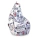 Produktbild HAPPERS Birne Sitzsack London XL, Kunstleder, Mehrfarbig, 80 x 80 x 130 cm