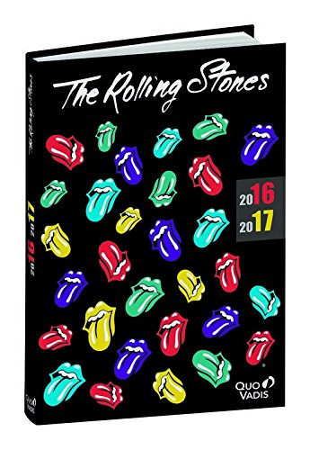 Download Quo Vadis Rolling Stones Agenda scolaire journalier Année 2016-2017 12 x 17 cm