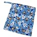 Tinksky Washable Reusable Baby Infant Waterproof Zipper Wet and Dry Diaper Bag