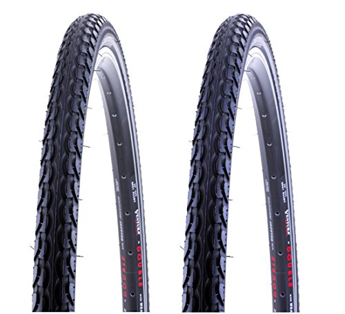 2 x Fahrradreifen Kenda 28 Zoll 28x1.50 40-622 700x38C mit Reflexstreifen inklusive 2 x 28" Schlauch mit Dunlopventil OPS