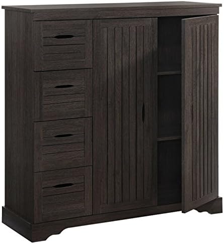 Yale Sen Furniture Ltd Dark Walnut Sideboard Buffet Storage Unit