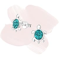 Kinderring Schildkröte 925 Silber - Hypoallergener Schmuck Für Mädchen