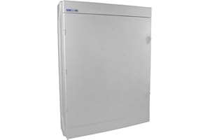 ELEKTRO-PLAST Cassetta di distribuzione per ambienti umidi, RH-54/4B, IP65, 54 moduli, a parete, VDE 8482