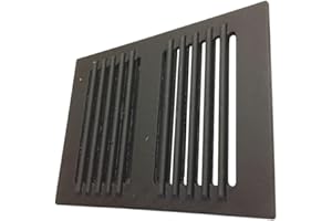 XODO STORE Grille de cuisson en fonte pour cheminée 34 x 24,8 x 1 cm