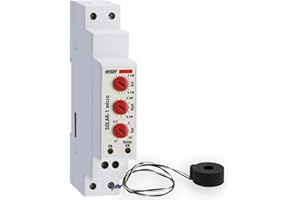 VEMER VE793900 SOLAR-1 MICRO - Unité de Contrôle de Charge, Instrument pour Maximiser la Consommation Directe d'énergie Autoproduite à Partir de Panneaux Solaires de Systèmes Photovoltaïques, Blanc