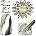 Mirror Chrome Nail Silver Powder Pigment Nail Glitter Dust Shiny Effect Beauty Nail Art Tools