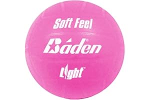 Baden Soft Feel Volley Ball, Pink, 5