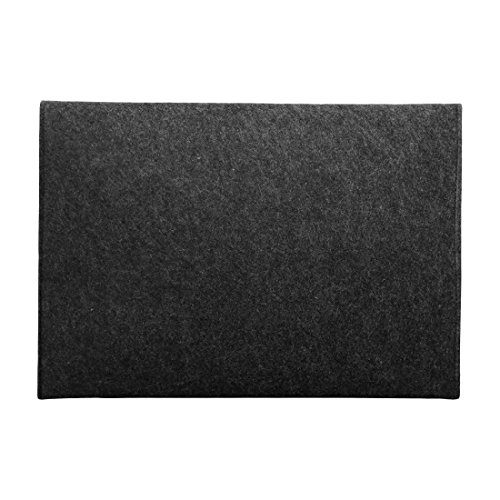 Lenovo ThinkPad X1 Yoga – Carbon Sleeve Tasche Hülle dunkelgrau Filz Case Cover - 6
