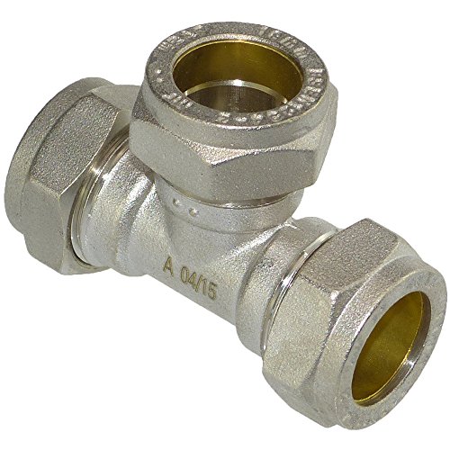 Preisvergleich Produktbild Kupferrohr Klemm T-Stück 15 mm