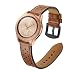 Produktbild Javpoo Zubehör Bands kompatibel Samsung Galaxy Watch 42mm, echt Leder Sport Watch Band Gurt Ersatz Bands kompatibel Samsung Galaxy Watch 42mm