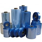 K.V PACKS - PVC Heat Shrink Wrap Film Roll, Packaging Material, Transparent Clear, 3",4",5",6",8",10",14",18",20" (100 mm to