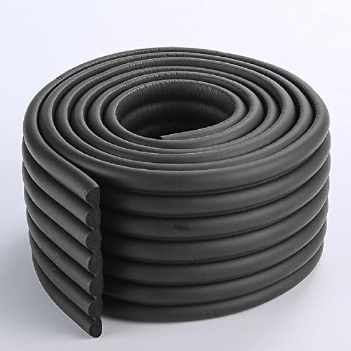 2 m Roll Protector For Corners And Edges to take care of the baby gzqes, Baby Safety Corner protectorde Edge for Table Furniture, Corner of the wall Black